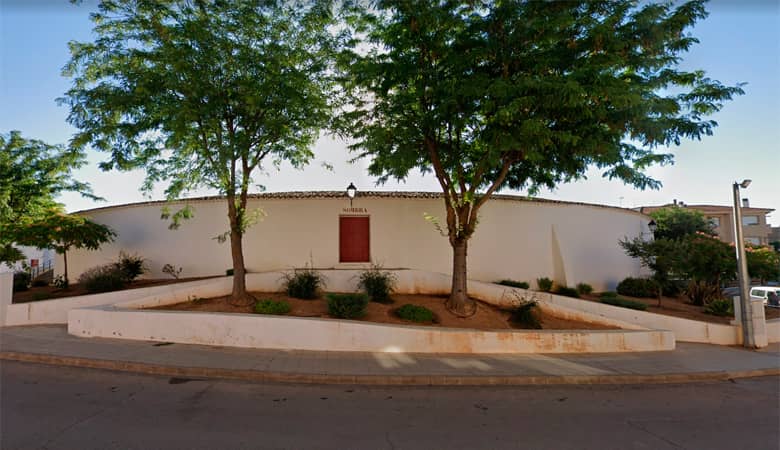 Frontal de la Plaza de Tarazona de la Mancha