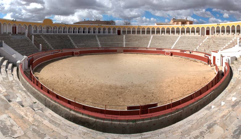 Interior de la Plaza de Tarazona de la Mancha